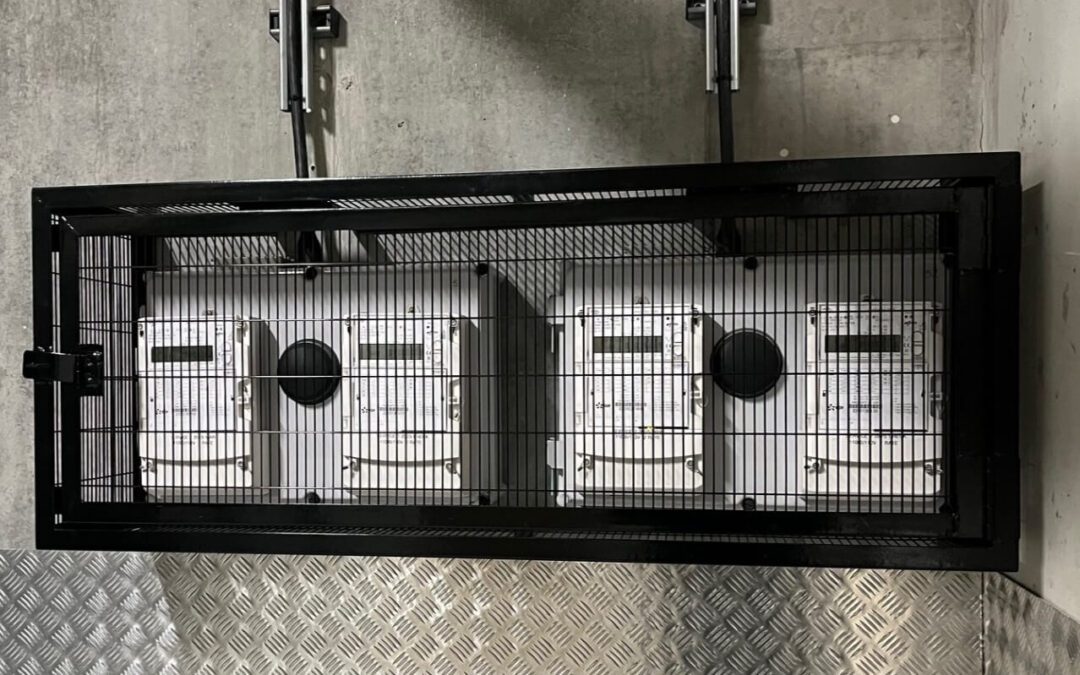 Control Panel Cage, Turing Building, Stratford