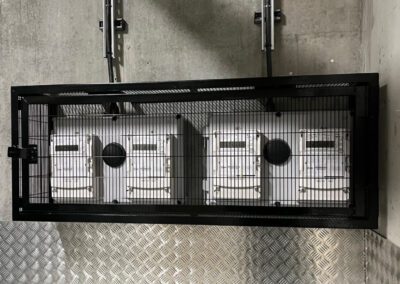 Control Panel Cage, Turing Building, Stratford