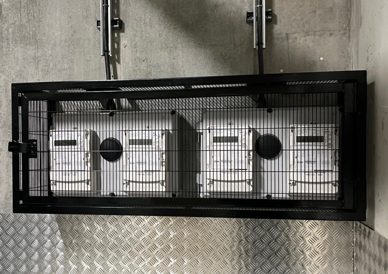 Control Panel Cage Turing Building Stratford