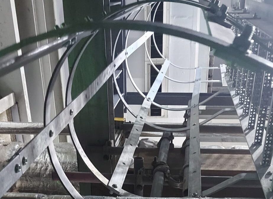 New Cat Ladder for Power Plant Platform, Beckton, London E6