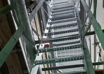 New Cat Ladder for Power Plant Platform, Beckton, London E6 2