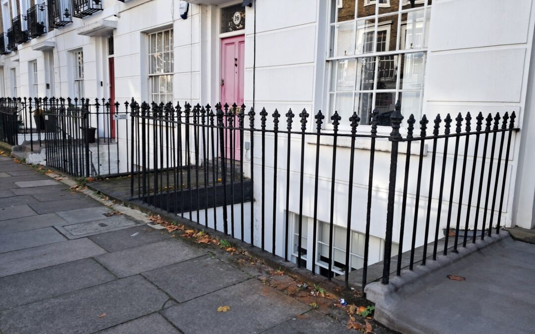 Replacement of Broken Railing Bars, Islington, London N1