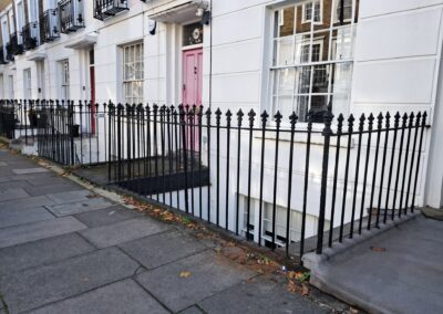 Replacement of Broken Railing Bars, Islington, London N1