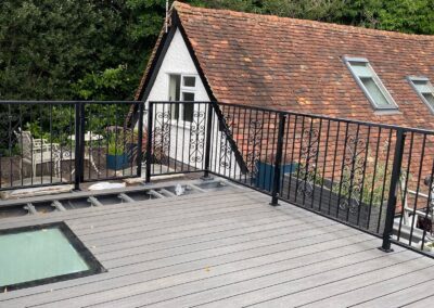 Bespoke Roof Balustrade, Weybridge, Surrey