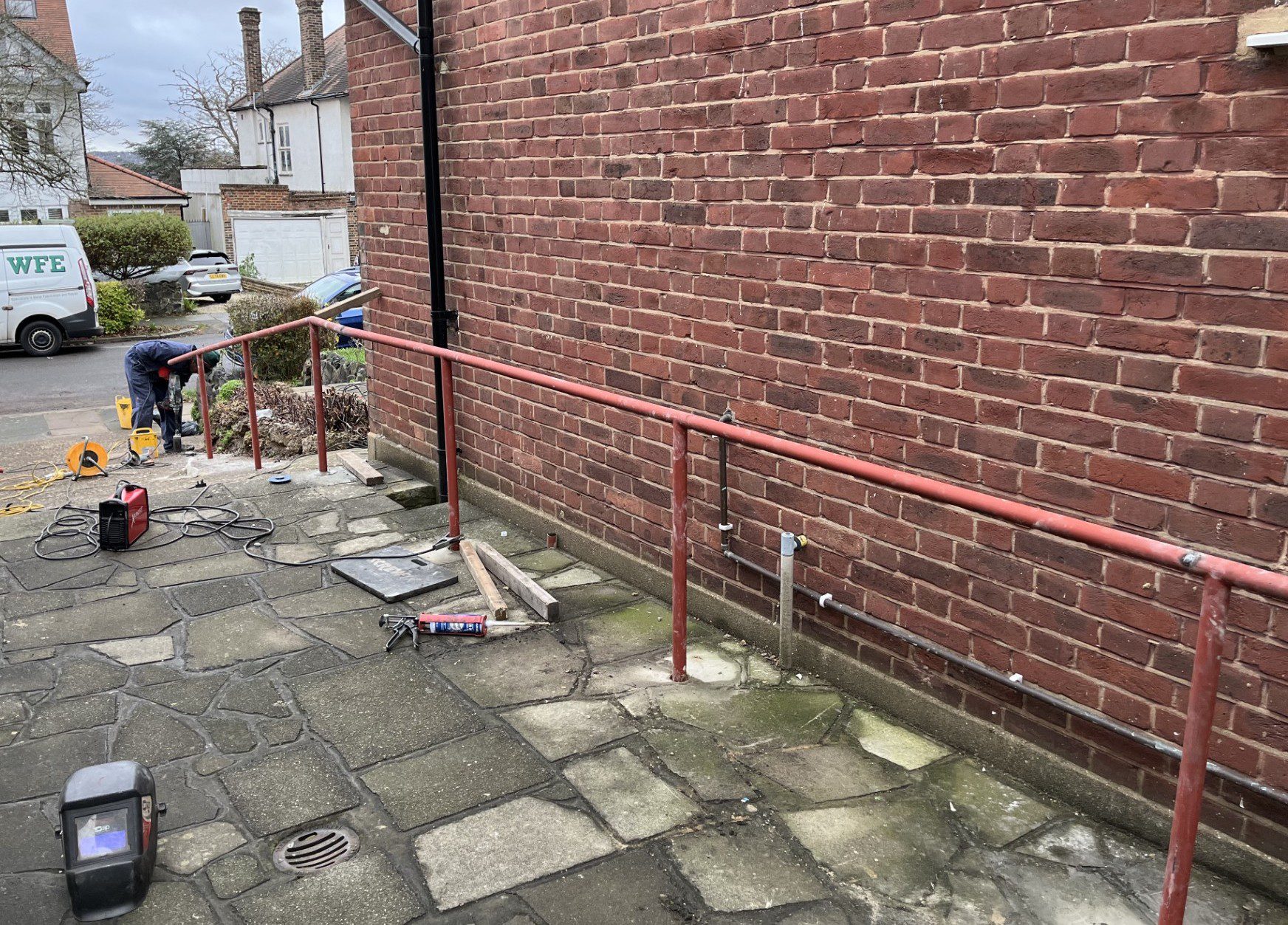 New Entrance Handrail, Southgate, London N4 5