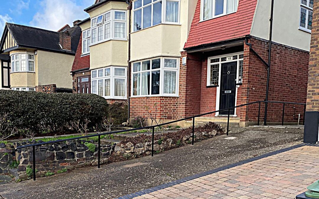 New Entrance Handrail, Southgate, London N4
