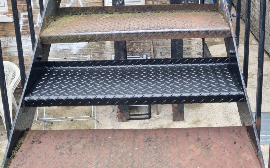 Replacement of 3 Damaged Stair Treads, Penge, London SE20