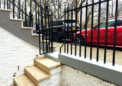 Gate Railing & Plinth Repairs, Lambeth, London SE11 2