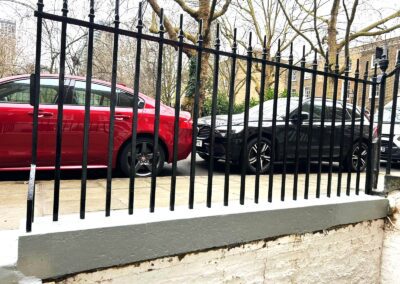 Gate Railing & Plinth Repairs, Lambeth, London SE11 3