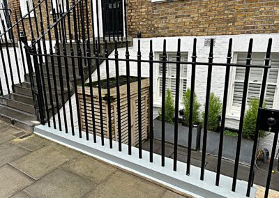 Gate Railing & Plinth Repairs, Lambeth, London SE11 4