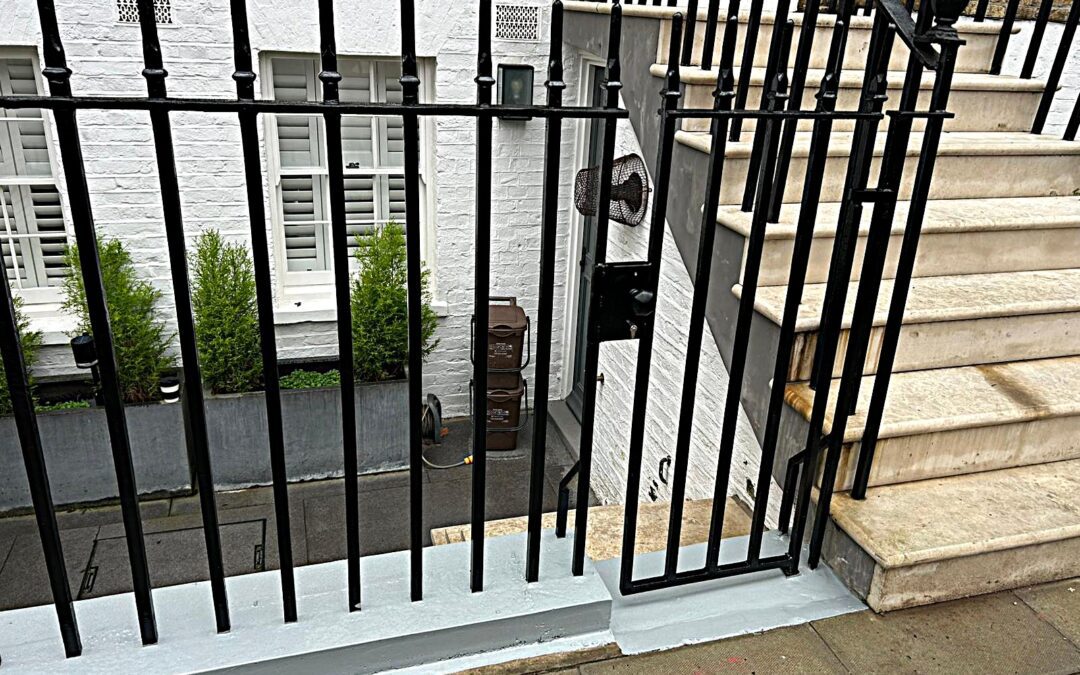 Gate Railing & Plinth Repairs, Lambeth, London SE11