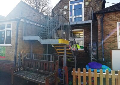 Staircase Survey, Borden Church of England Primary School, Sittingbourne, Kent