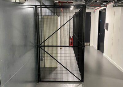 Security Cage for Lockers, Stratford, London E20 2