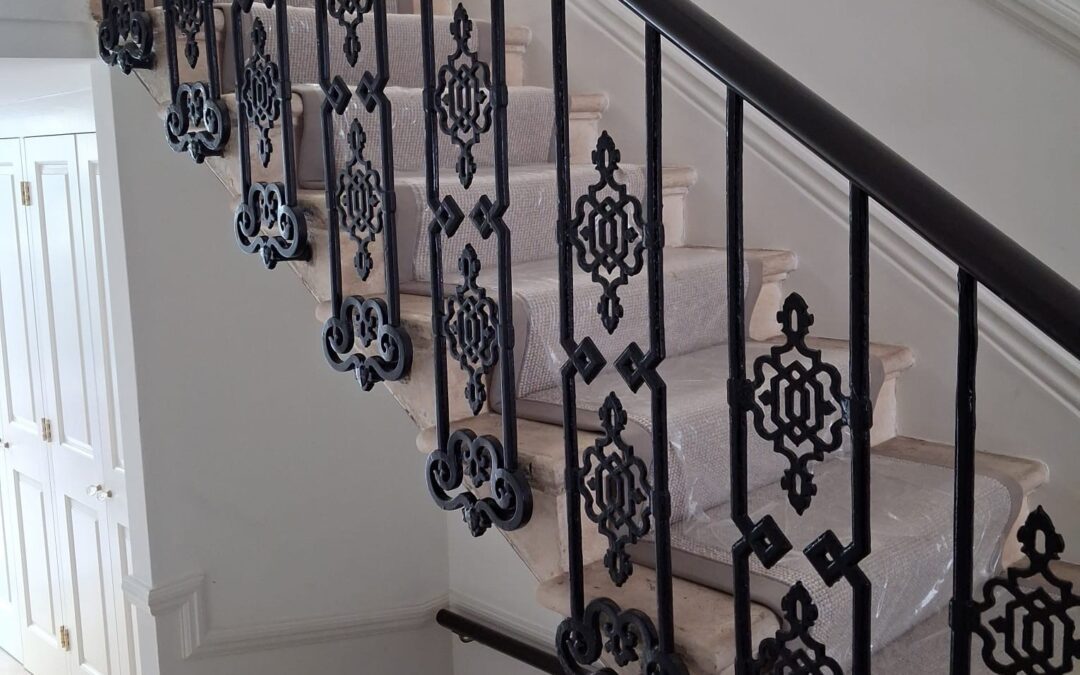 Replacement of Cast Iron Balustrade Panels, South Kensington, London SW7