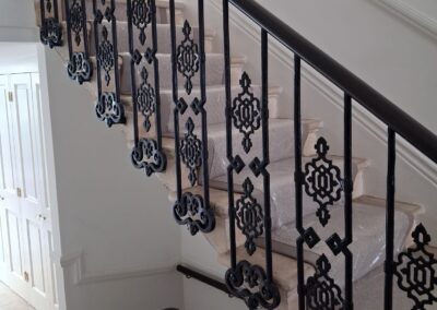 Replacement of Cast Iron Balustrade Panels, South Kensington, London SW7