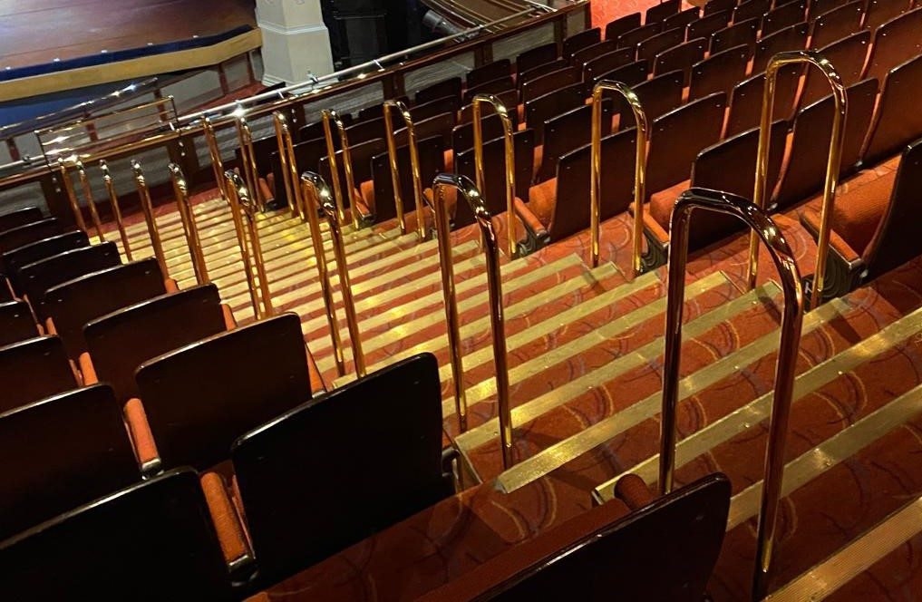 New Brass Handrails, Prince of Wales Theatre, London — photo 5