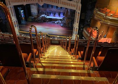 New Brass Handrails, Prince of Wales Theatre, London